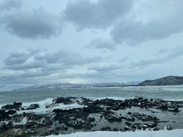 北海道の真冬の海に落ちるとか・・・
