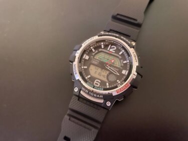 カシオの釣専用の腕時計SPORTS GEAR WSC-1250H-1AJFを購入！