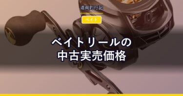 ベイトリールの中古実売価格｜スピニングとどう違うか