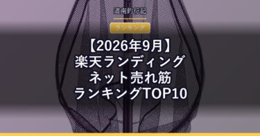 【2026年9月】楽天ランディングネット売れ筋ランキングTOP10｜タモの定番は？