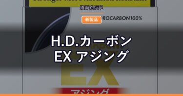 H.D.カーボン EX アジング｜リーダー不要で直結できるフロロライン