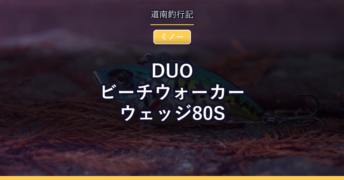 DUO ビーチウォーカー ウェッジ80S